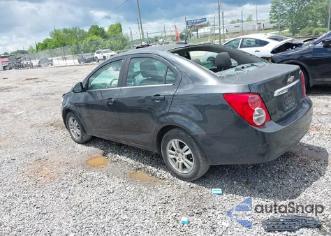 2015 Chevrolet Sonic Lt Auto из США, поврежденный, VIN 1G1JC5SH0F4170171